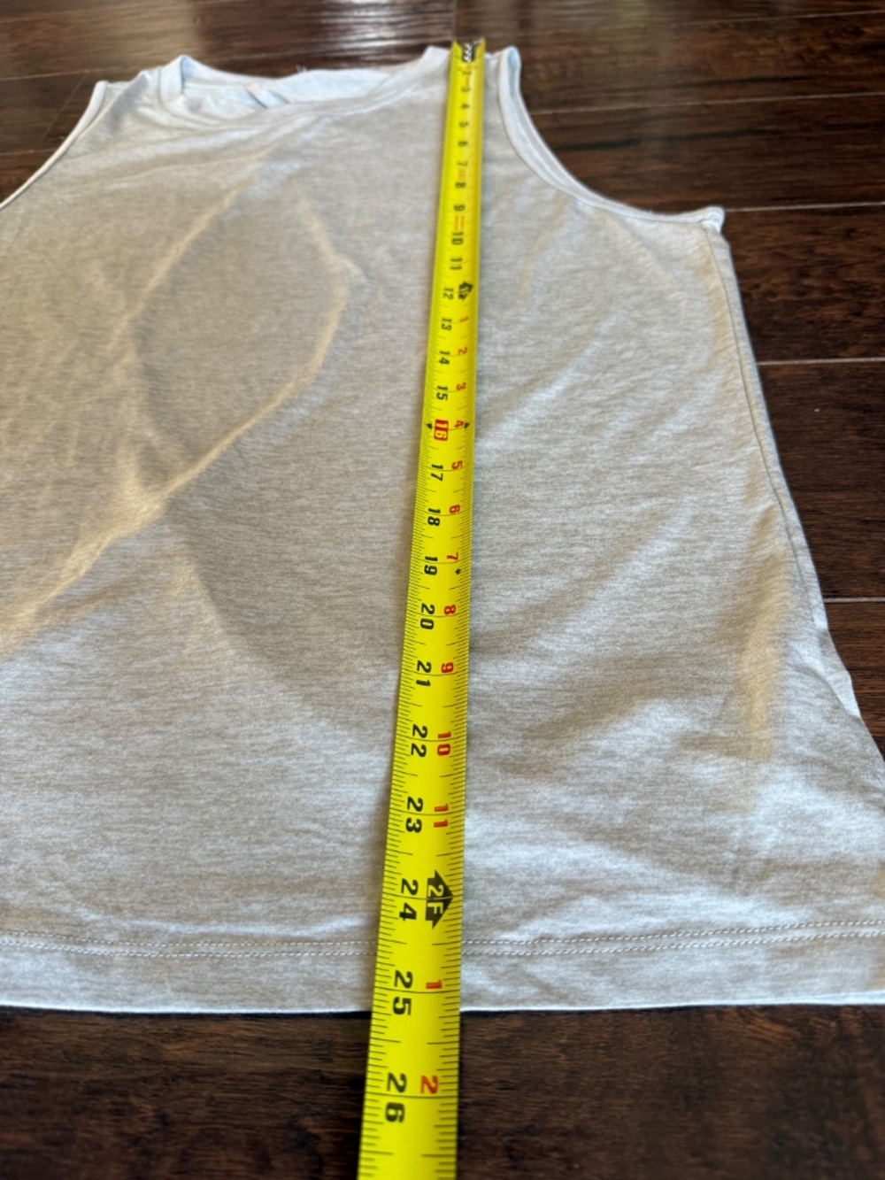 Fabletics Blake Open Back Tank Gray Size L Sleeveless Workout Top - Picture 5 of 9